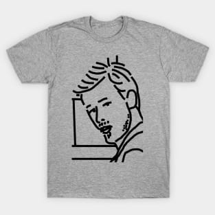 Distracted Boyfriend Meme the Boyfriend Outline T-Shirt